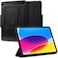 Spigen Rugged Armor PRO designed for iPad 10th Generation case cover (2022) 10.9 inch with Apple Pencil Holder - Black