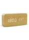 Generic Wooden LED Modern Display Electronic Desktop Digital Watch Clock