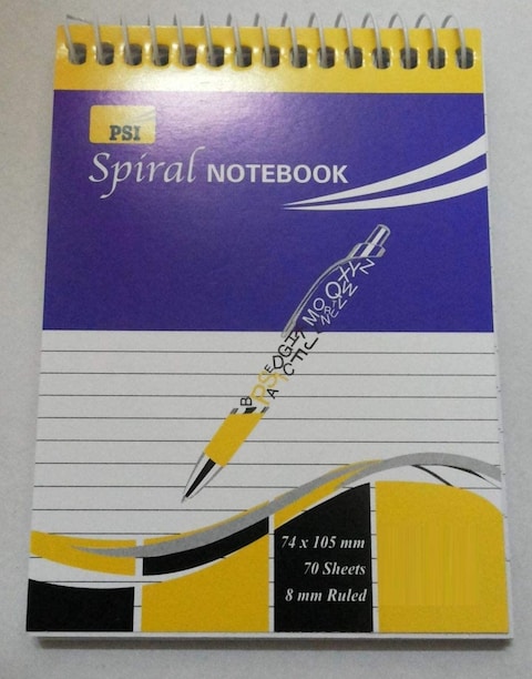 Generic Spiral Notebooks/Writing Pad X 2 (Small)