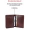 Genuine Leather Card Holder - Ideal for Gifting and personal use - Brown