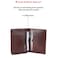 Genuine Leather Card Holder - Ideal for Gifting and personal use - Brown