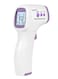 Generic Digital Infrared LCD Backlight Display Forehead Thermometer Purple 15.5X4X5Centimeter