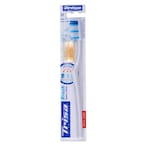 Buy Trisa Fresh Super Clean Hard Toothbrush White in UAE