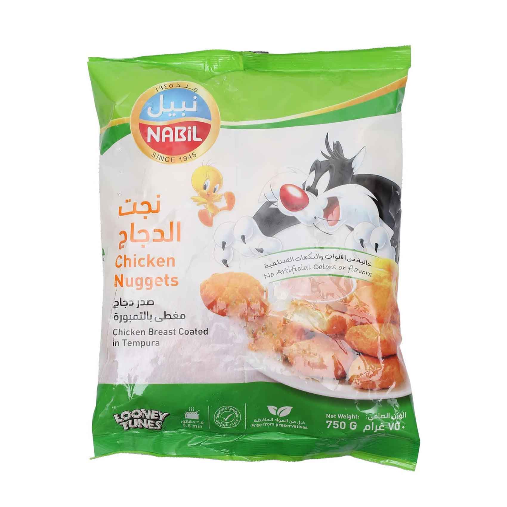 Nabil Chicken Nuggets Tempura 750g