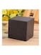 Generic - LED Display Wooden Alarm Clock Black 6.3centimeter