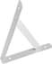 AL ARQAM Heavy Duty One Pair Shelf Brackets 9" x 12" , Floating Shelves Tripod Triangle Shelf L Brackets, 90 Degree Angle Wall Mounted Shelf Supporter Bracket Frame
