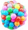 Generic Verscos Eco, Friendly Colorful Soft Plastic Water Pool Ocean Wave Ball Baby Funny Toys Stress Ball Outdoor Fun Sports (100Pcs)