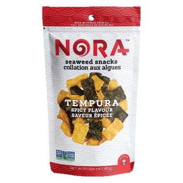 Nora Spicy Tempura Seaweed Snack 45GR