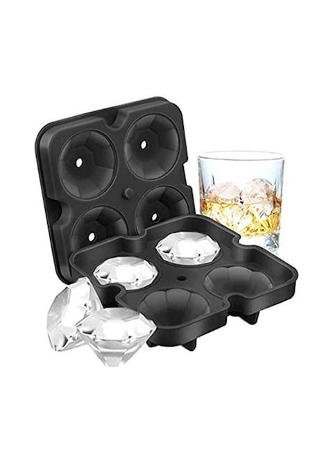 MissTiara Ice Cube Tray Black 5inch