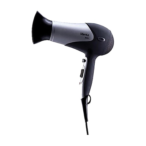 Mienta Shine Hair Dryer - 2000 Watt - Black/Silver - HD25207A