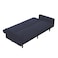 In House Shahrzad 2 In 1 Sofabed Velvet Upholstered - Dark Grey