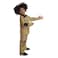 Mad Fire Fighter Profession Themed Costume M 83344 Brown