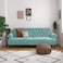 In House Nutella 2 In 1 Sofabed Velvet Upholstered - Light Turquoise