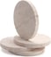 1CHASE Travertine Stone Coasters For Drinks, Coffee, Beverage Holder, Scratch Resistant, Super Absorbent, Coasters Set Of 4