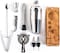 9pcs/Set Cotail Shaker Stainless Steel Bartender Tool Mixer with Stylish Bamboo Stand, Home Bartending Kit and Martini Cotail Shaker Set