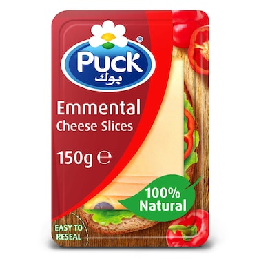 Puck Emmental Slices 150GR