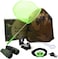 Shaqmars Kids Outdoor Adventure Set :Educational Children's Toys Binoculars, LED Headlamp Flashlight, Compass, Magnifying Glass Whistle Butterfly Net &amp; Backpack(Camo Color) For Boys