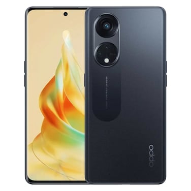 Oppo Reno 8T 8GB 256GB 5G Dual SIM Smartphone 6.7 Inch Starlight Black