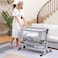 Teknum Bedside Crib - Grey
