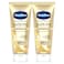 Vaseline Essential Even Tone Gluta-Hya Serum Burst UV Lotion Flawless Glow 200ml Pack of 2
