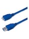 Generic - Data Power HDD Hard Drive Disk Cable Lead Blue