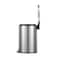 EKO Stainless Steel Step Trash Bin Metallic Silver 5L