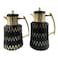 Home Maker Flask QDP Black And Gold 0.7L+1.0L 2 PCS