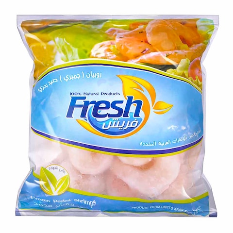 Fresh Frozen Peeled Shrimps - 400 gm