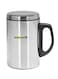 Royalford Travel Mug Silver/Black 350Ml