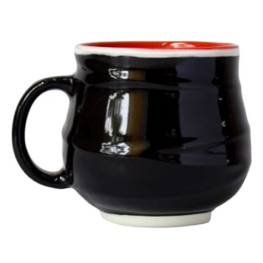 Levs Mug Ceramic Short Round Wide