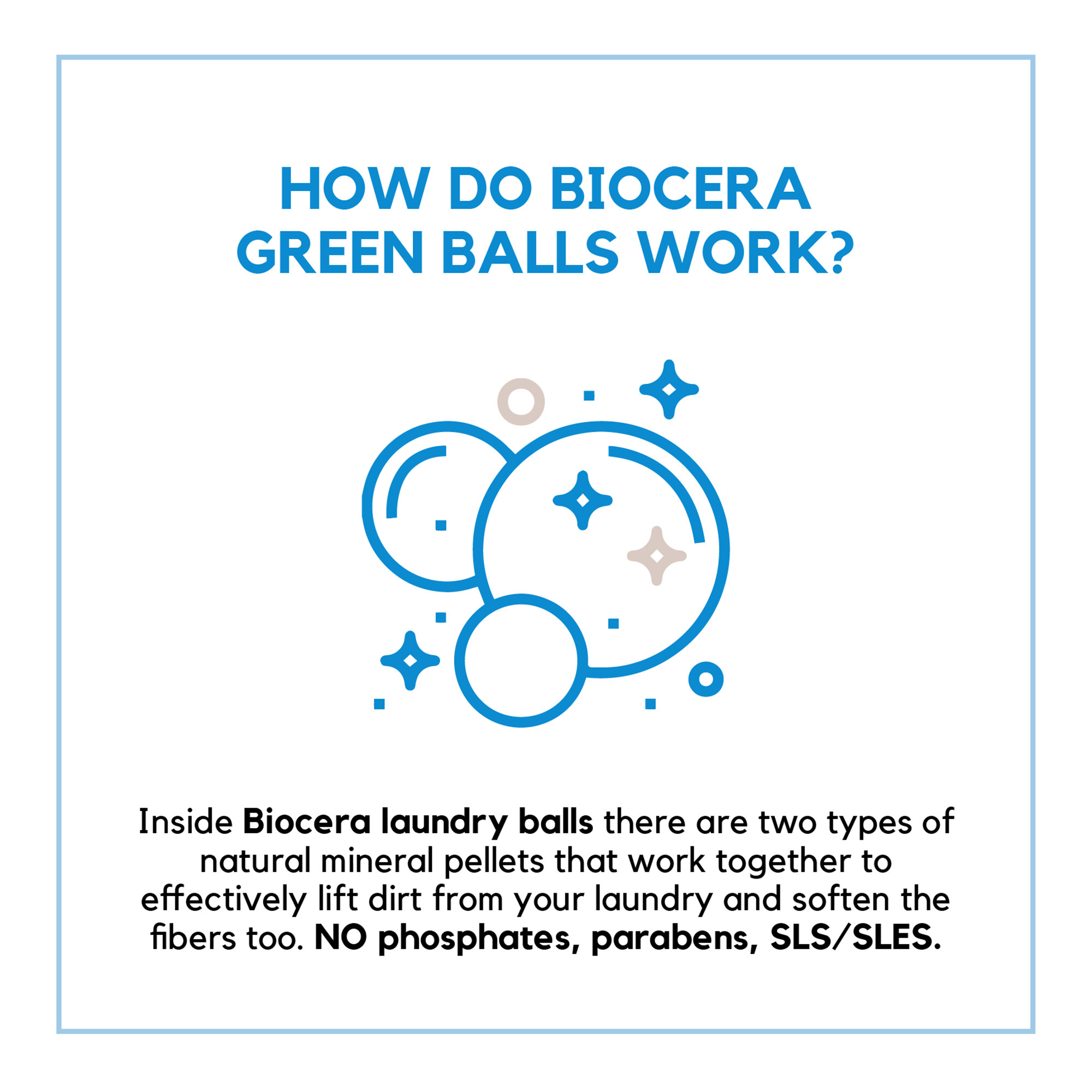 Biocera LAUNDRY BALLS &ndash; Make your laundry SAFE and GREEN.1100 washes, 3 years of daily eco laundry experience. No phosphates, parabens, SLS/SLES.