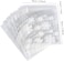 Homarket&reg; Christmas Cellophane Bags 100 Pcs Clear Resealable Snowflake Sealed Plastic Package Cellophane Bags with Adhesive Closure for Bakery Cookie Candies Dessert Poly Bags（GC2621A）