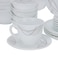 Royalford 50 Pcs Opalware Dinner Set, Rf10201, Assorted Design, Lightweight, Beautiful Design Opal Dishes Sets Service For 6