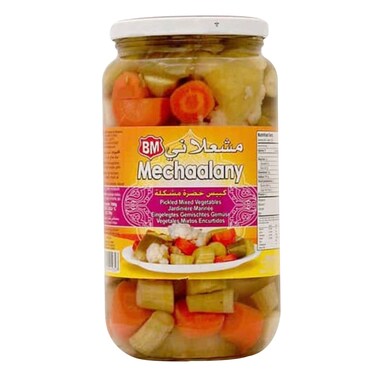 BM Mechaalany Mixed Vegetables Pickles 1000GR