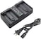 DMK Power Dual Battery Charger For Nikon En-El18 / En-El18A Batteries Nikon Mh-26 Replacement