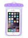 Generic - Travel Swimming Waterproof Bag Case Cover For 5.5 Inch Cell Phone Purple