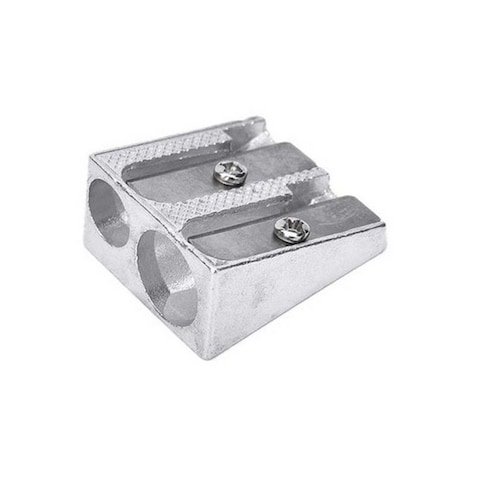 Deli Metal Pencil Sharpener 2-hole