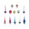 Hasbro Dreamworks Trolls World Tour Tiny Dancers Series 1 Charm Bracelet 12pieces
