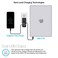 Naztech - 18W USB-C Power Delivery + Adaptive Fast Charge Super Speed USB-A Charger - Black
