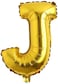 Generic J Letter Decorative Foil Balloon For Party 16Inch