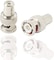 DKURVE&reg; BNC to RCA Adapter BNC Male to AV Phono Female plug Connector, CCTV Camera System（5-pack）