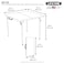 Lifetime 37 Inch Square, Fold In Half Table, Light Commercial, 2 Year Limited Warranty, White Granite Colour, LFT-80100