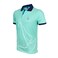 Anemoss Marine Men's Polo Collar T-shirt, Short Sleeve Golf Tennis T-shirt, 100% Cotton, M Size, Mint Green
