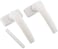 Abbasali 2Pcs Aluminium Door Handle White