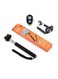 Generic - Selfie Stick With Bluetooth Sutter Remote Black/Silver