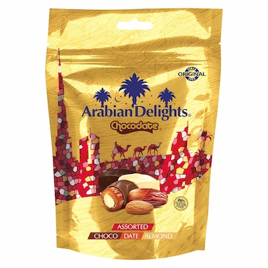 Arabian Delights Chocodate with Almonds, 110g