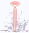 2 in1 Powder crystal jade beauty instrument vibration facial massage electric jade beauty massage stick jade roller