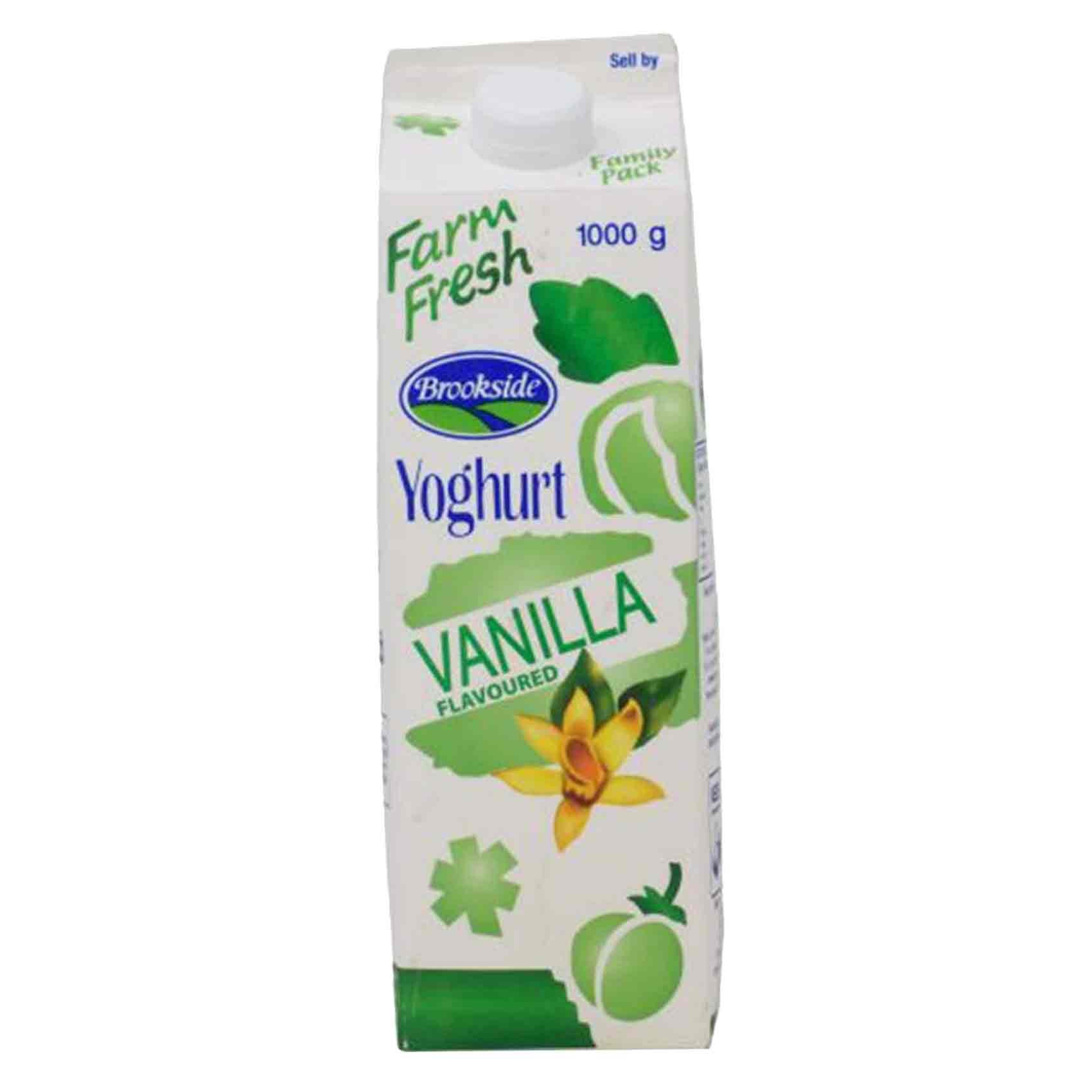 Brookside Vanilla Yogurt 1L