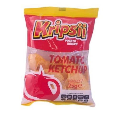 Kripsii Tomato Ketchup Potato Krisps 25G