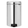 Brabantia Newicon Pedal Bin Silver 20L